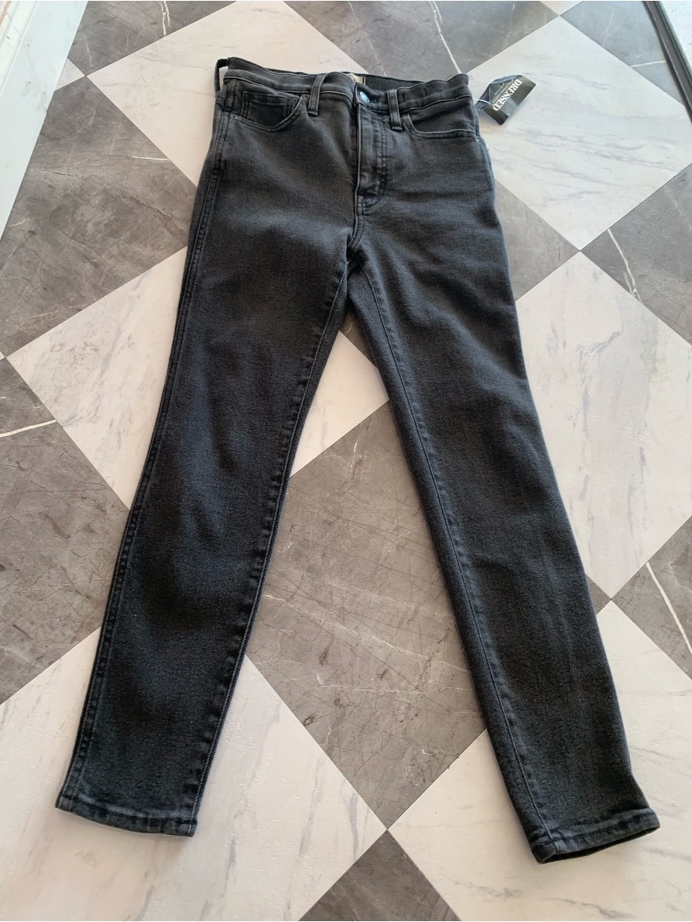 Madewell Black Skinny High-Rise Jeans